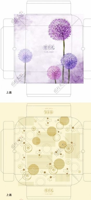 伴手礼盒平面图图片