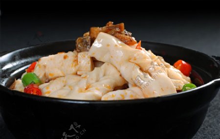 酸鱼香豆腐图片