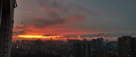 夕阳图片