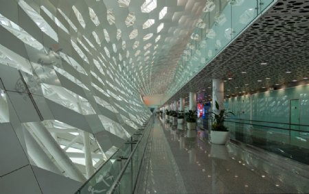 深圳宝安机场大厅图片