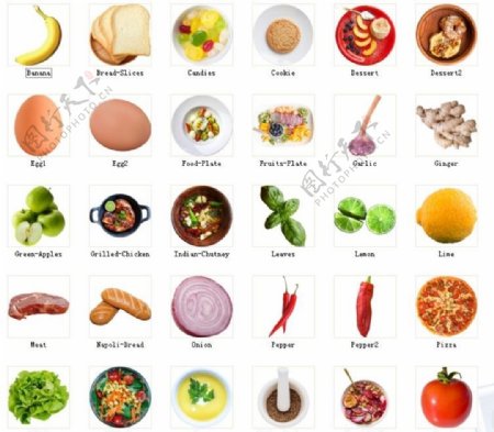 水果蔬菜食物素材图片