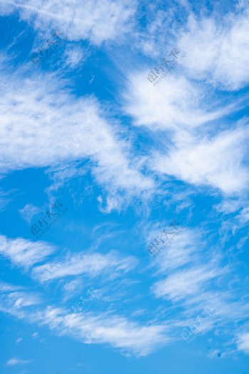 高清蓝天白云素材图片