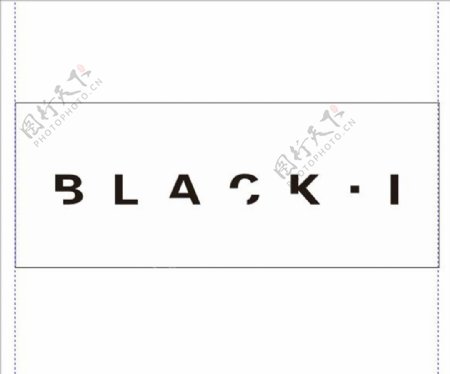 BLACK字体图片