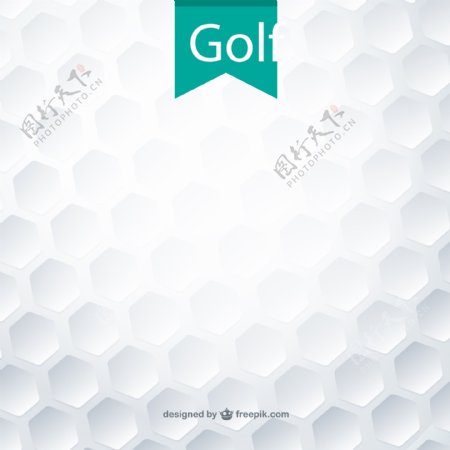 高尔夫球纹理背景图片
