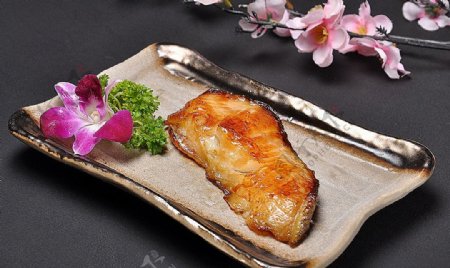新疆菜烤银鳕鱼图片