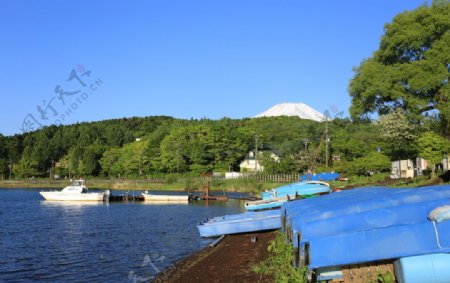 日本富士山图片