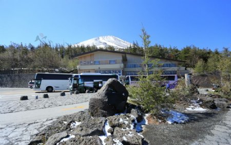 日本富士山图片