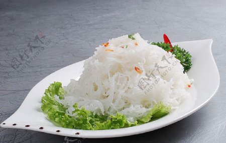 冷拼牡丹燕菜图片