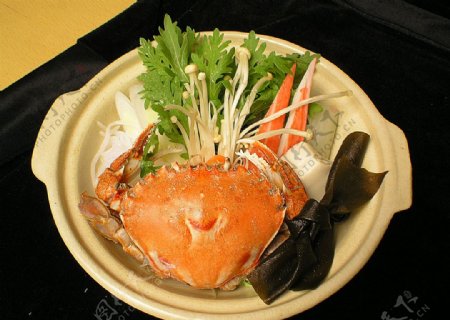螃蟹锅图片