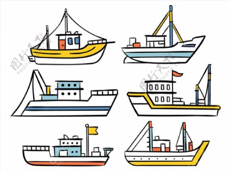 创意渔船设计图片