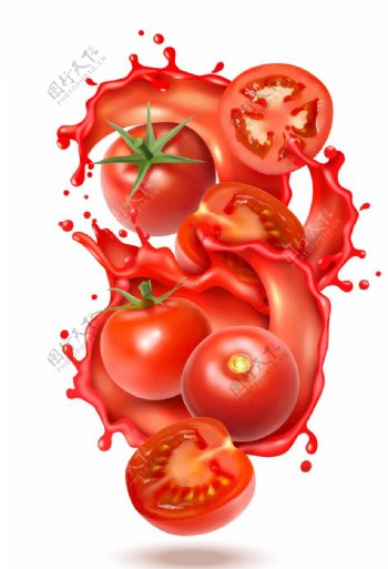 番茄蔬菜水果图片