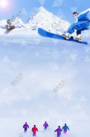 冰雪运动图片