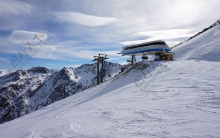 雪山雪景图片