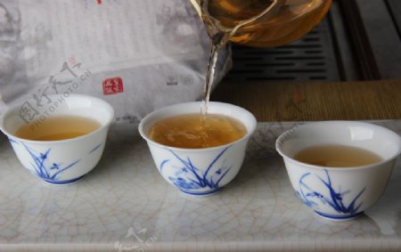 茶艺茶汤图片